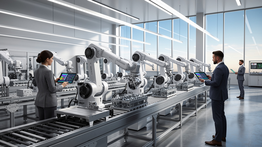 Automatisierung als Schlüssel zur Effizienzsteigerung in der Industrie